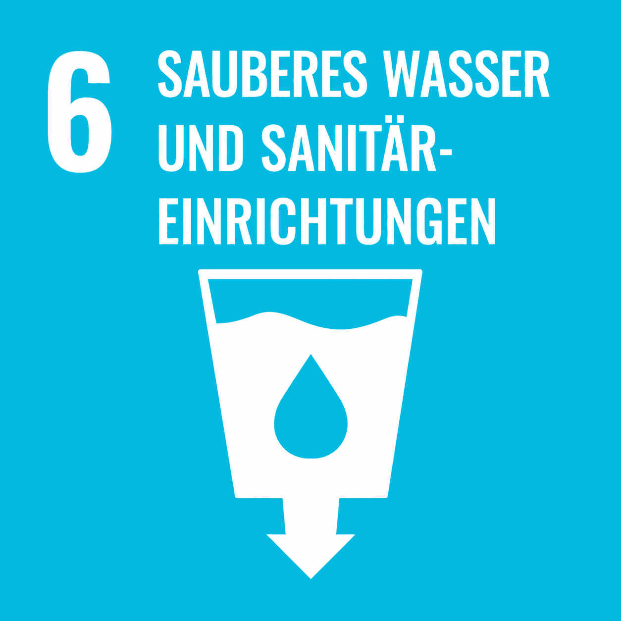 Sauberes Wasser und Sanitäreinrichtungen